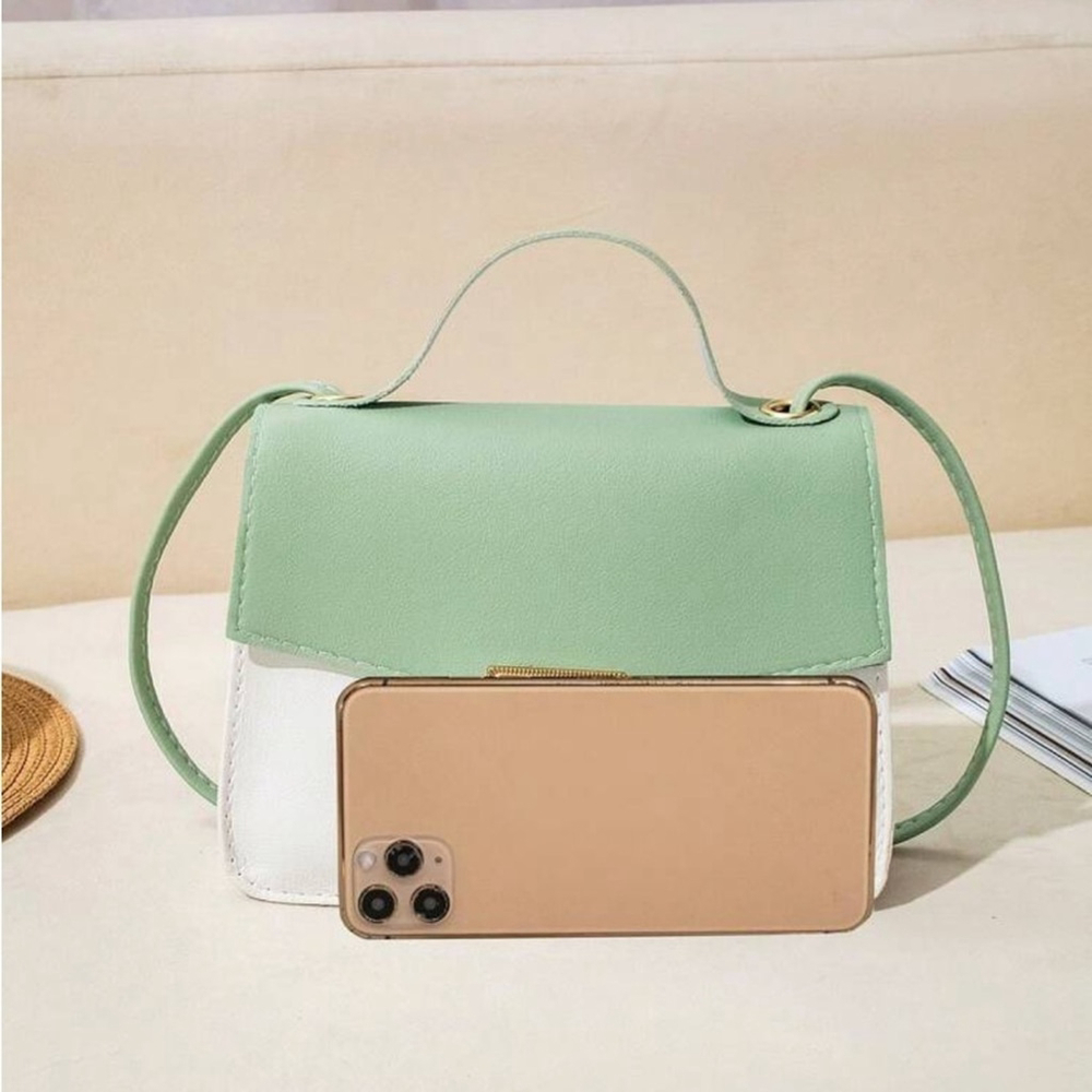 ⚠️Clearance Mini Two Tone Flap Square Bag - Picture 5 of 5